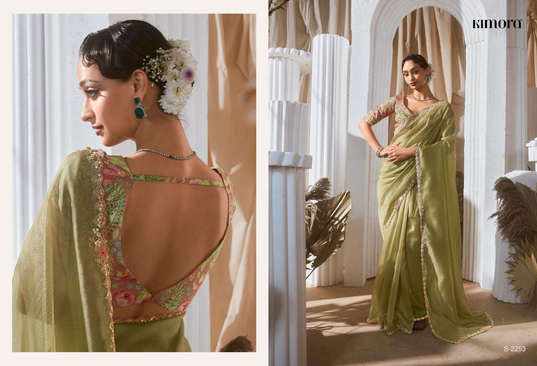 kimora presents rangat vol-3 occasion wear fancy sarees catalog collection