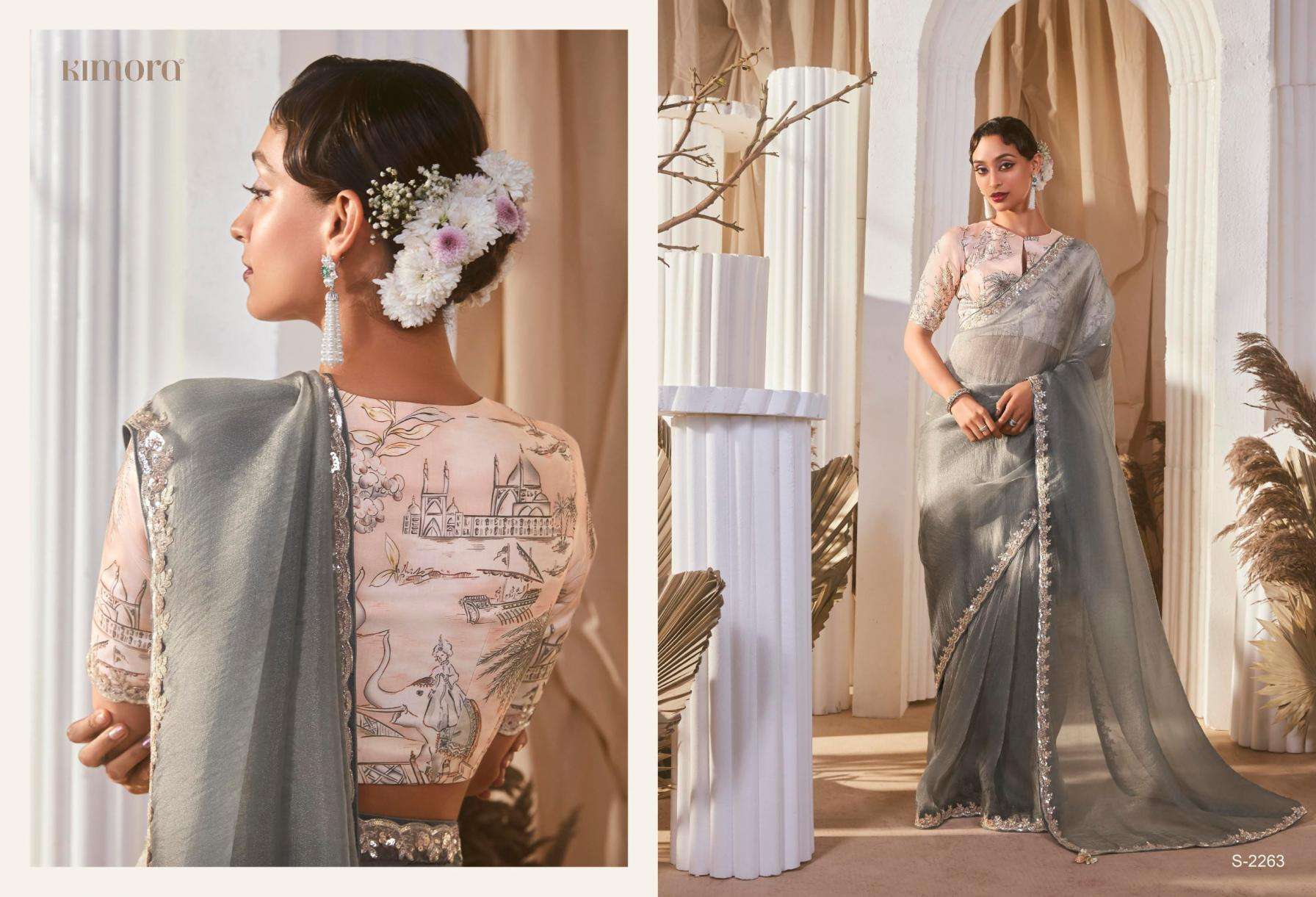 kimora presents rangat vol-3 occasion wear fancy sarees catalog collection