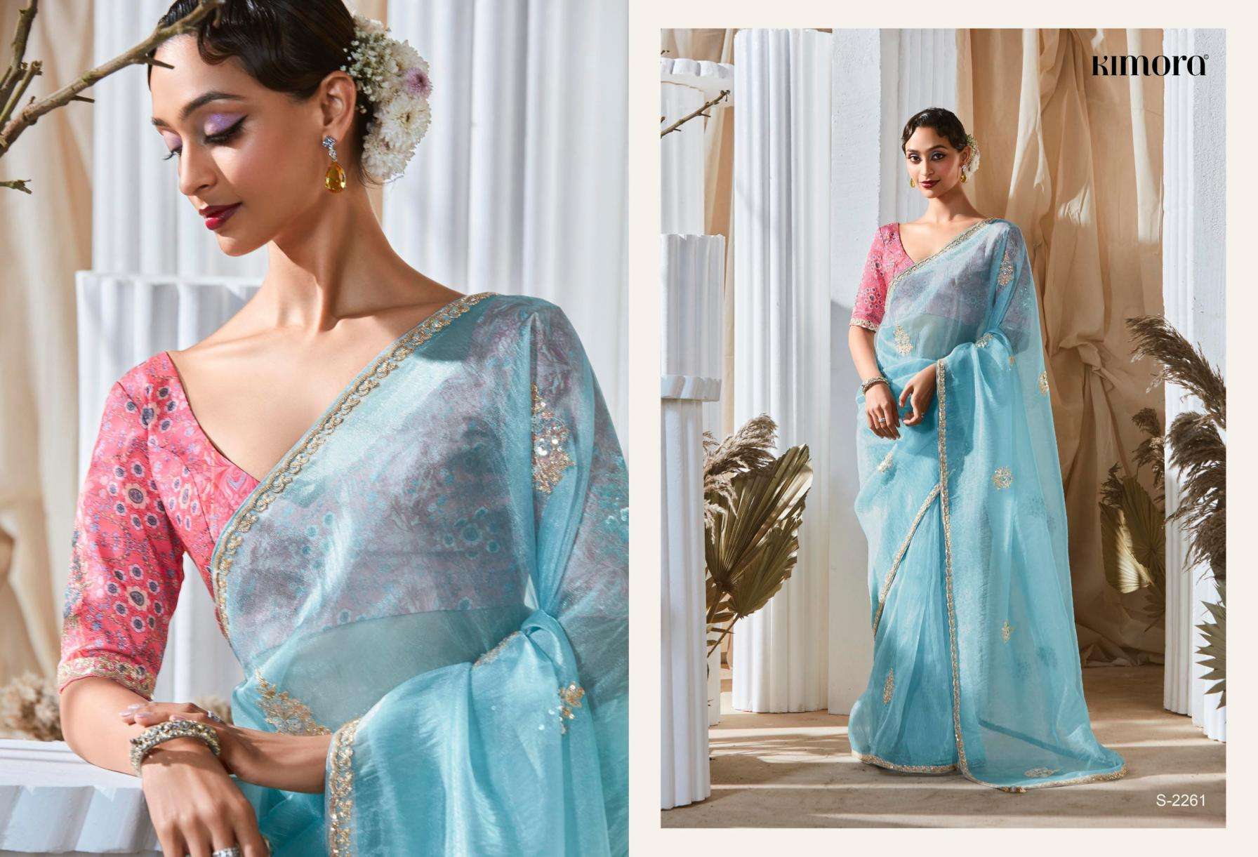 kimora presents rangat vol-3 occasion wear fancy sarees catalog collection