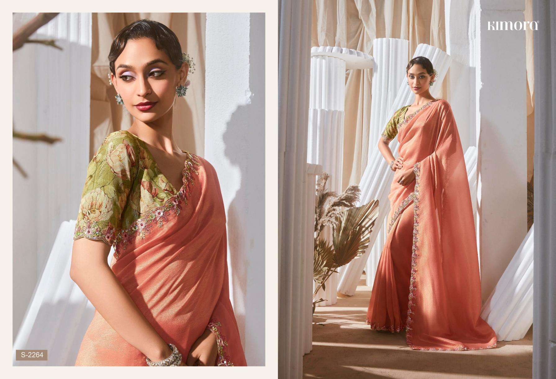 kimora presents rangat vol-3 occasion wear fancy sarees catalog collection