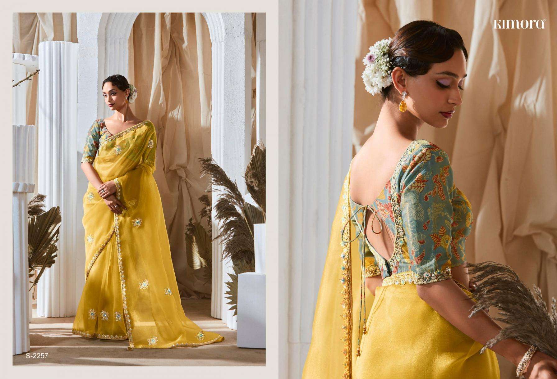 kimora presents rangat vol-3 occasion wear fancy sarees catalog collection