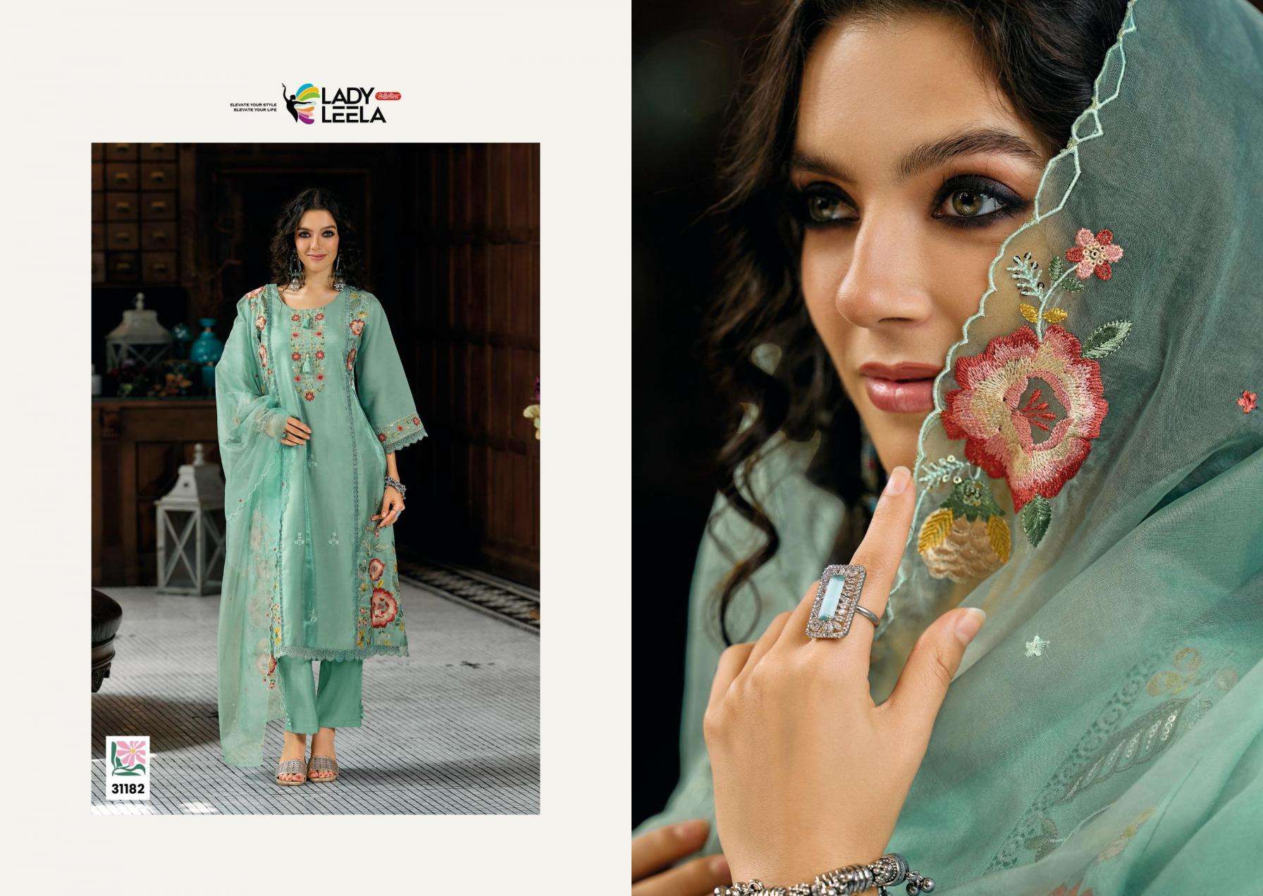 Lady Leela Presents Viscose Roman Readymade Party Wear Kurtis Catalog Wholesaler And Exporter 