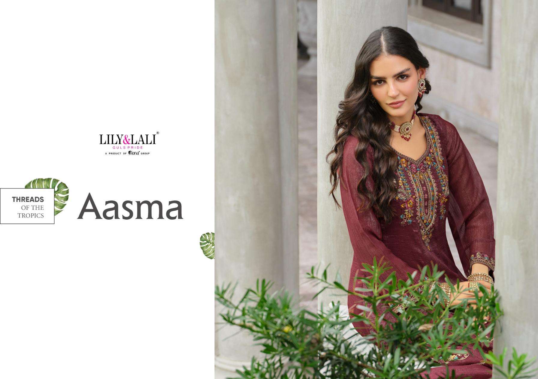 Lily & Lali Presents Aasma Silk Festival Wear Readymade Ladies Suits Catalog Wholesaler And Exporter  