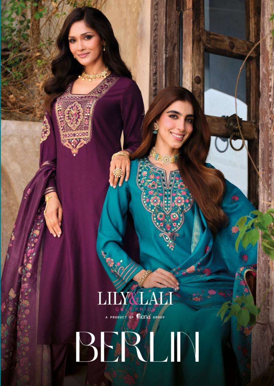 Lily & Lali Presents Berlin Viscose Silk Readymade Rakhi Special Festive 3pcs Kurtis Catalog Wholesaler And Exporter 