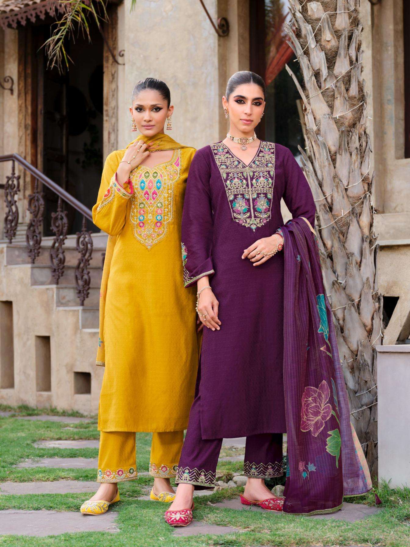 LILY & LALI PRESENTS DEEPIKA SILK FULLY STITCH PARTY WEAR KURTIS CATALOG WHOLESALER AND EXPORTER IN SURAT 