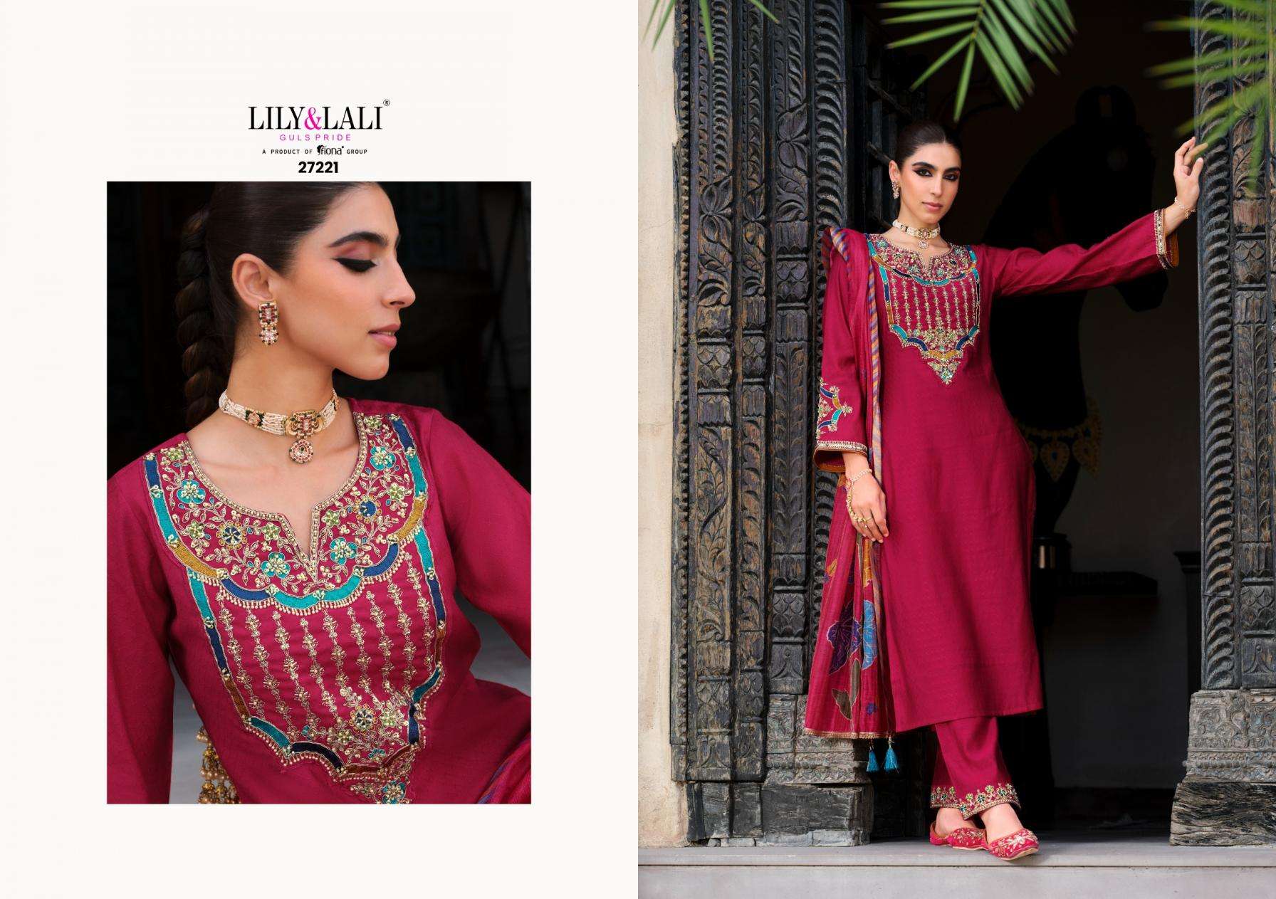 LILY & LALI PRESENTS DEEPIKA SILK FULLY STITCH PARTY WEAR KURTIS CATALOG WHOLESALER AND EXPORTER IN SURAT 