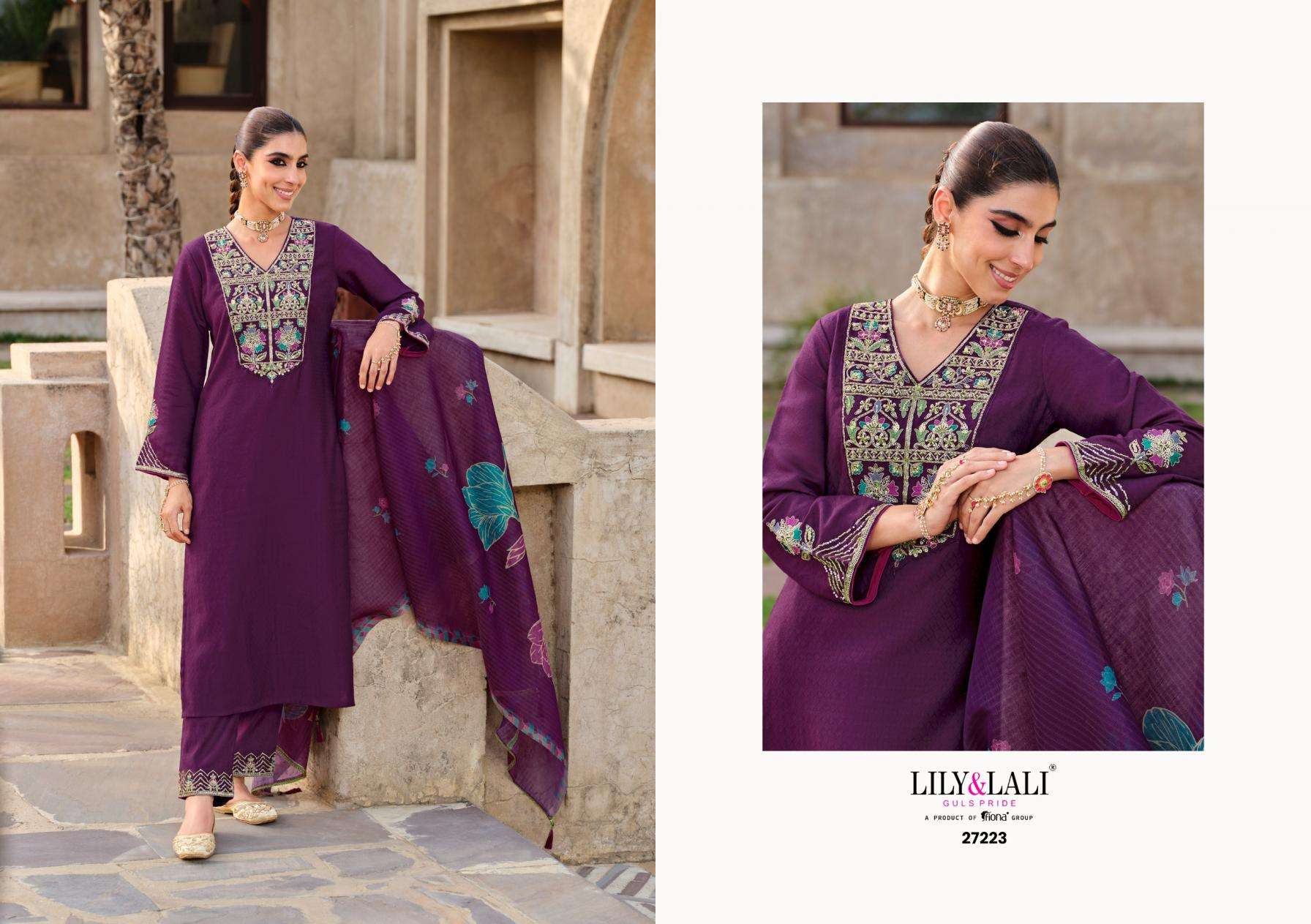 LILY & LALI PRESENTS DEEPIKA SILK FULLY STITCH PARTY WEAR KURTIS CATALOG WHOLESALER AND EXPORTER IN SURAT 