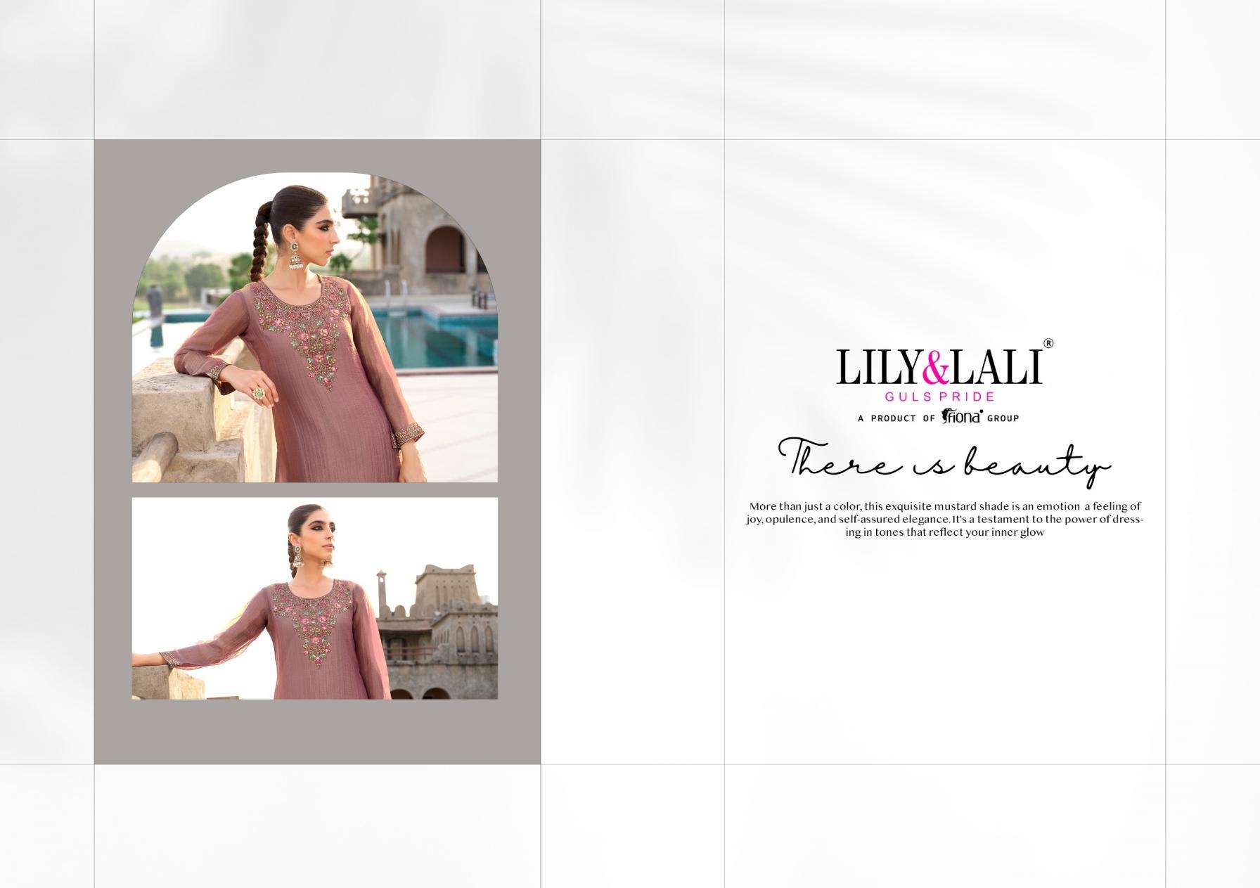 Lily & Lali Presents Mulaqat Simmer Silk Readymade Shop Trendy Co-ord Set Catalog Wholesaler And Exporter 