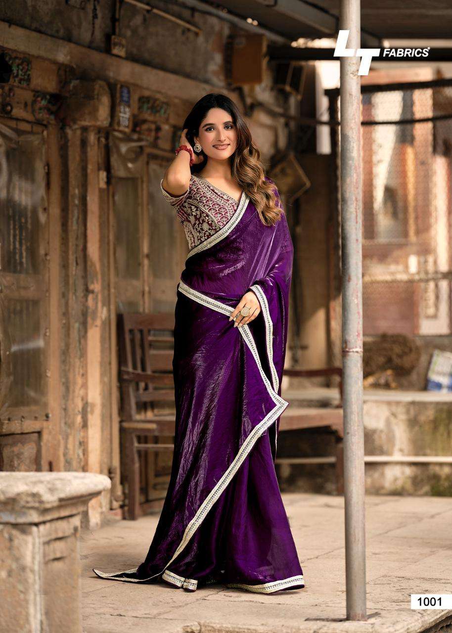 Lt Fashions Presents Magnolia vol-10 Malai Silk Casual Saree With Fancy Blouse Catalog Wholesaler And Exporter 