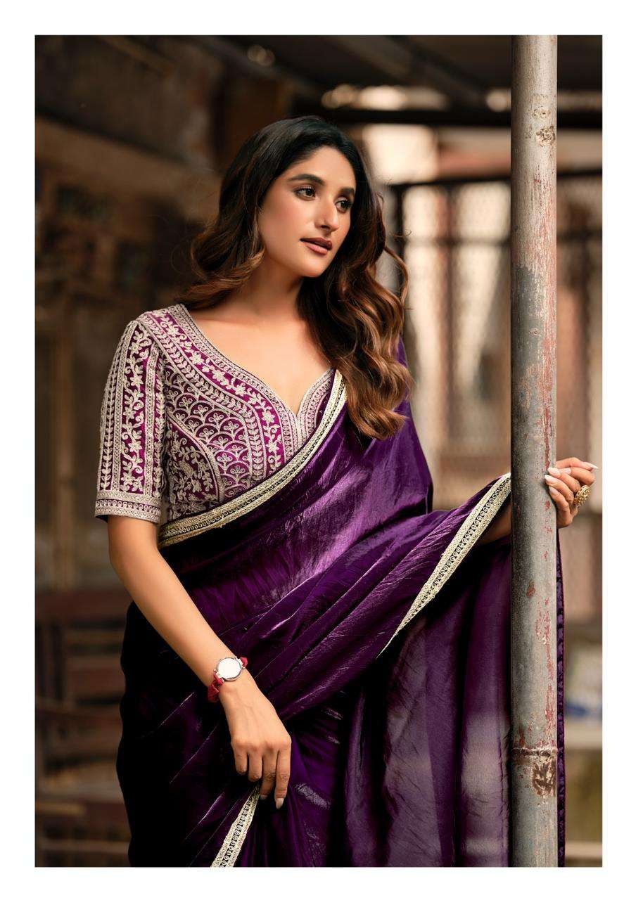 Lt Fashions Presents Magnolia vol-10 Malai Silk Casual Saree With Fancy Blouse Catalog Wholesaler And Exporter 