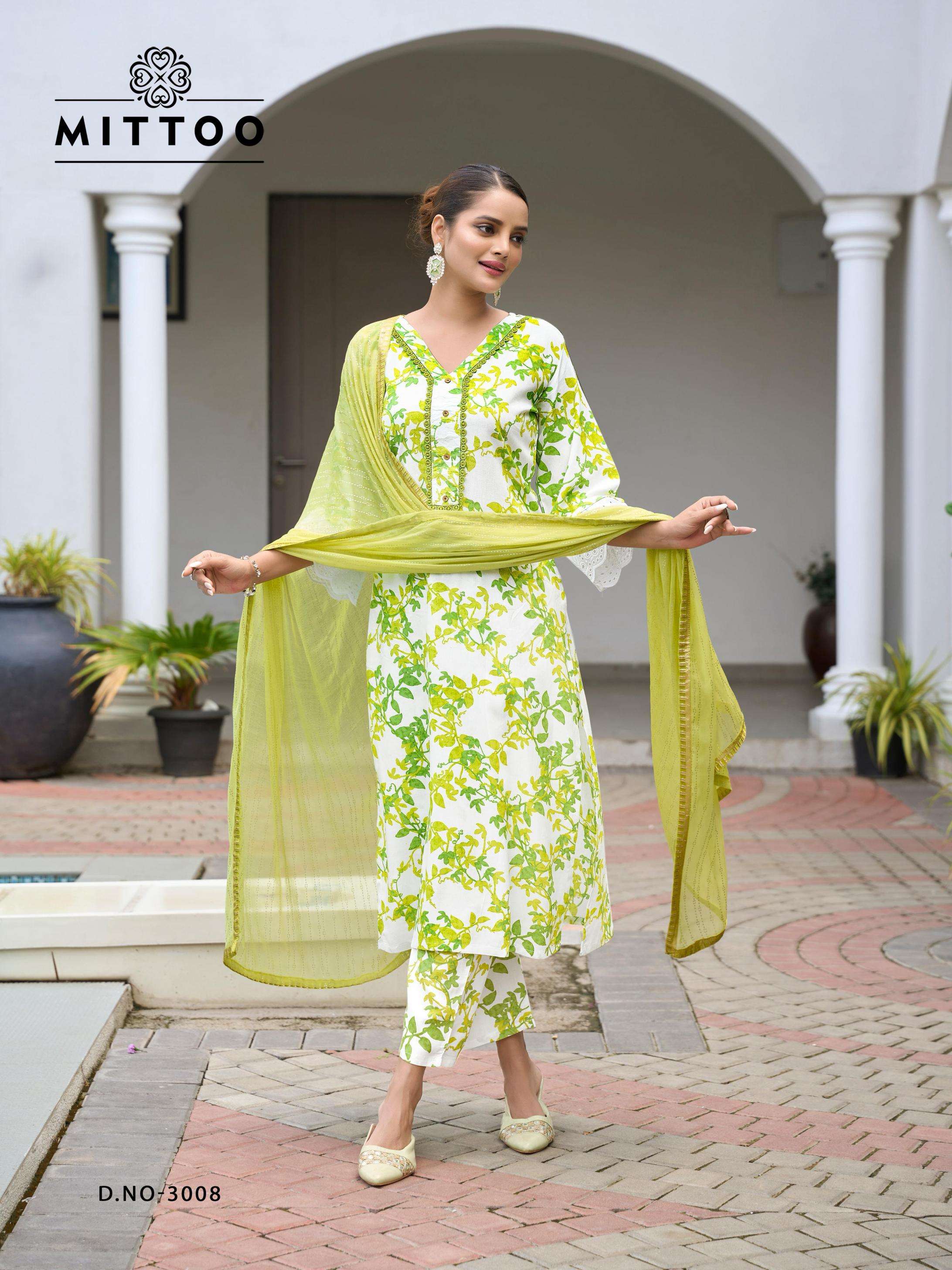 Mittoo Presents Disney Vol-2 Rayon 3pcs Readymade Kurtis Catalog Wholesaler And Exporter 