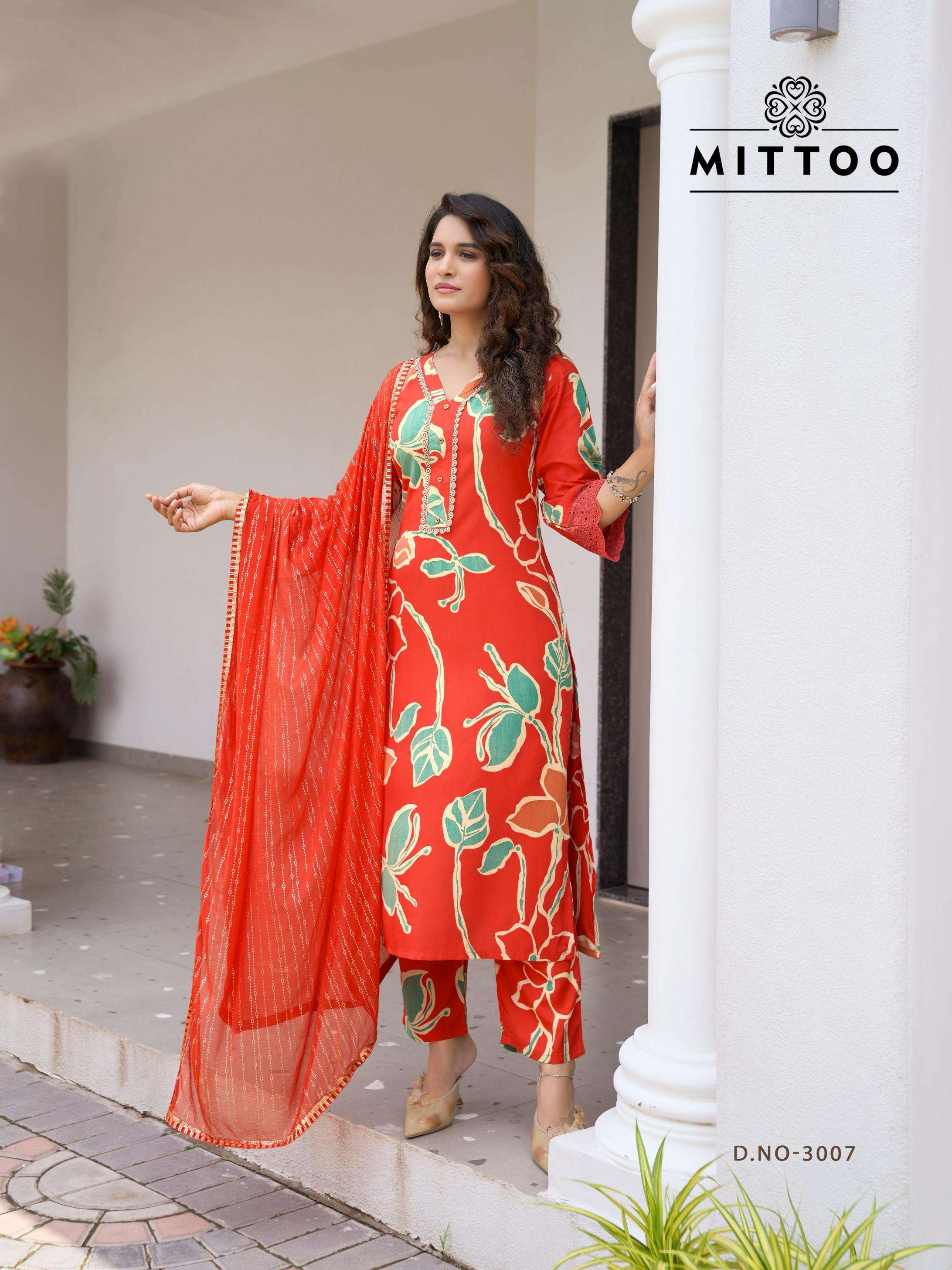 Mittoo Presents Disney Vol-2 Rayon 3pcs Readymade Kurtis Catalog Wholesaler And Exporter 