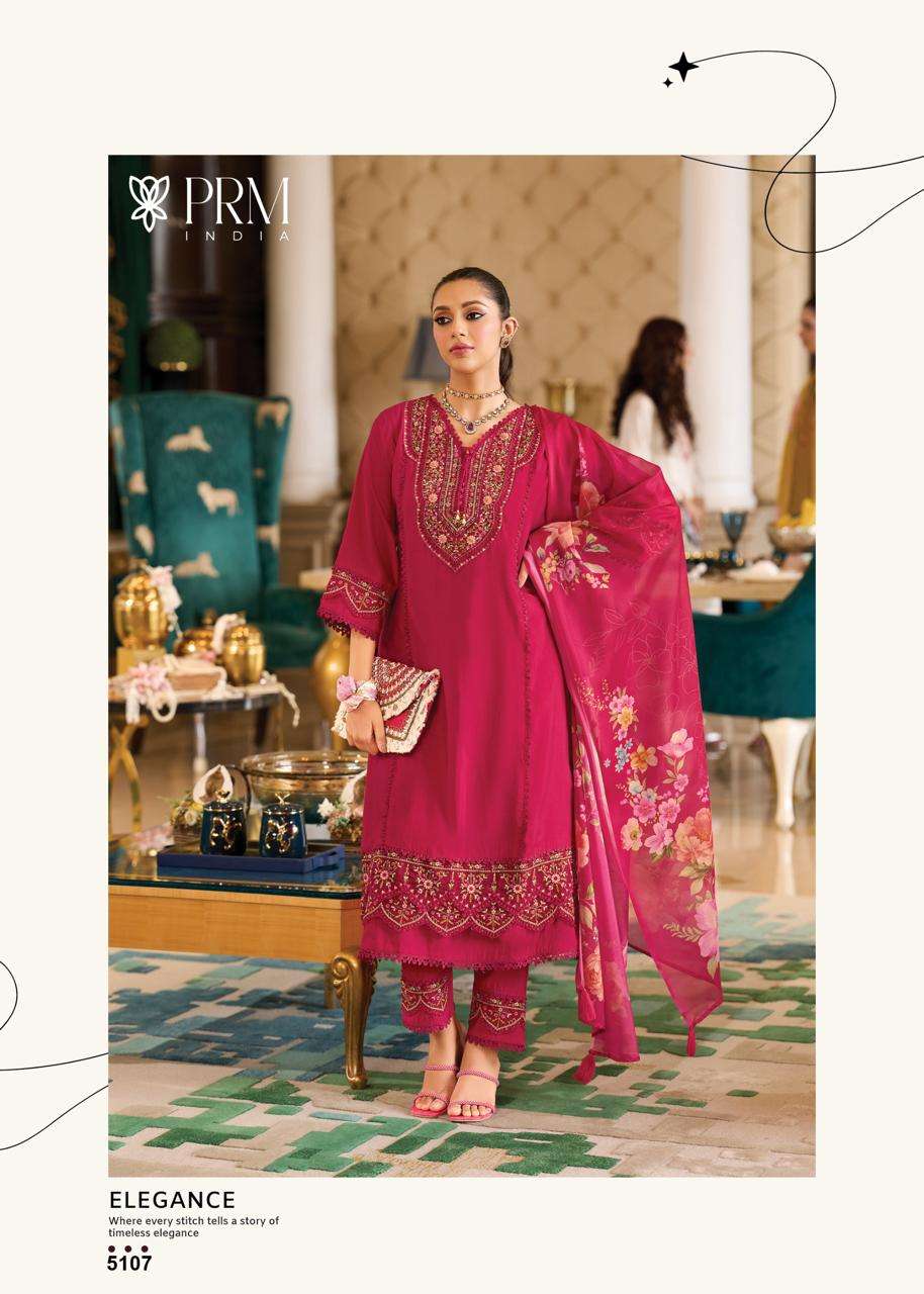 PRM PRESENTS AMORA ROMAN SILK DESIGNER KURTIS CATALOG WHOLESALER AND EXPORTER 