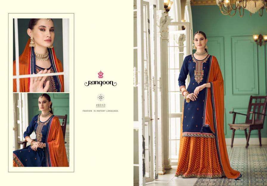 Rangoon Presents Apsara Vol-8 Readymade Jam Silk Kurti Ghaghara With Dupatta Catalog Wholesaler Exports