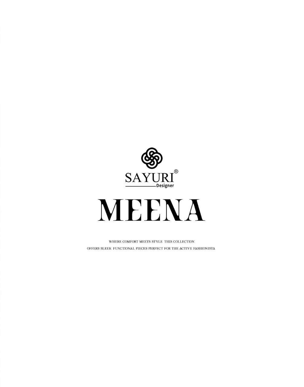 sayuri designer presents meena chinon silk readymade classic dress catalog wholesaler and exporter in surat
