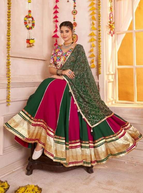 SHUBHKALA PRESENTS RAAS VOL-30 FANCY READYMADE NAVRATRI COLLECTION CHOLI CATALOG WHOLESALER AND EXPORTER IN SURAT