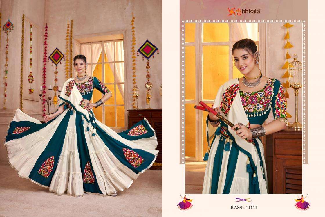 SHUBHKALA PRESENTS RAAS VOL-30 FANCY READYMADE NAVRATRI COLLECTION CHOLI CATALOG WHOLESALER AND EXPORTER IN SURAT