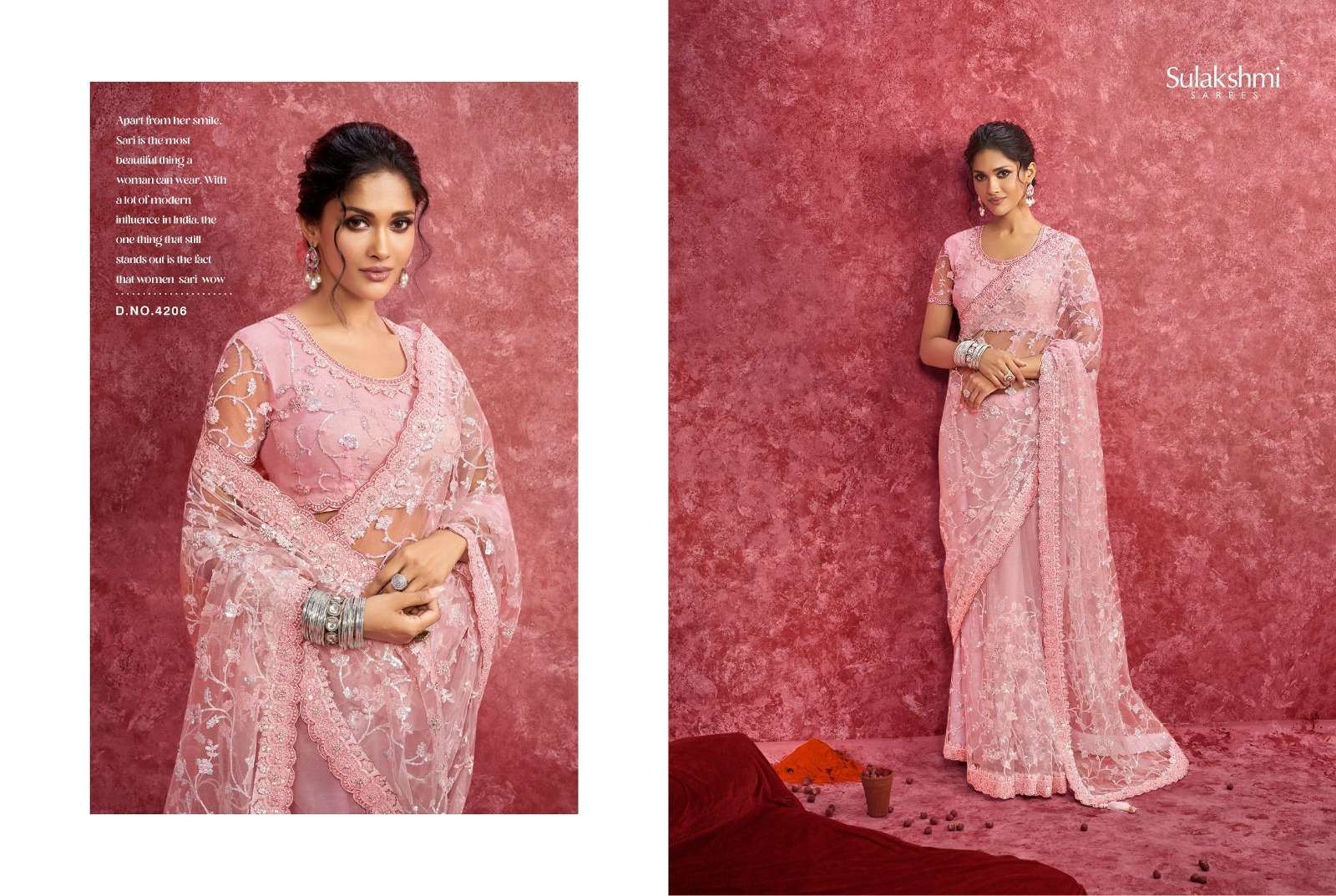 Sulakshmi Presents Ambika Fancy Designer Rich Look Occasion Wear Sarees Catalog Wholesaler And Exporter  