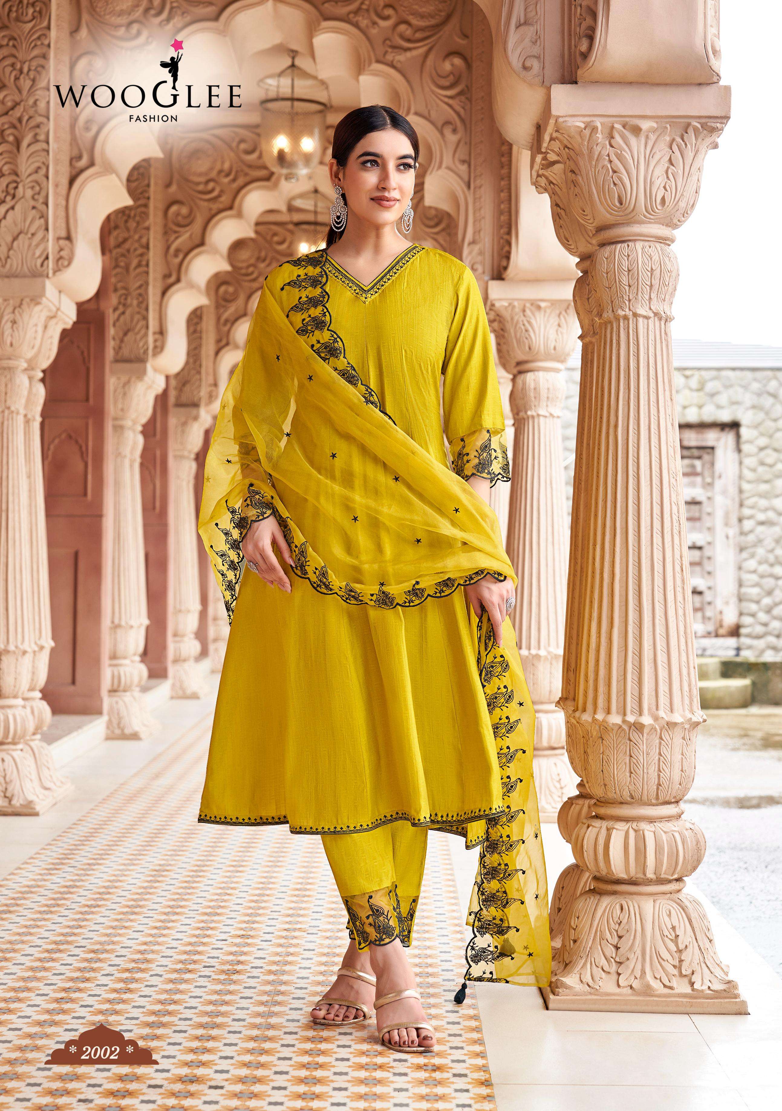 WOOGLEE PRESENTS MIRZA FANCY DESIGNER KURTIS CATALOG WHOLESALER AND EXPORTER 