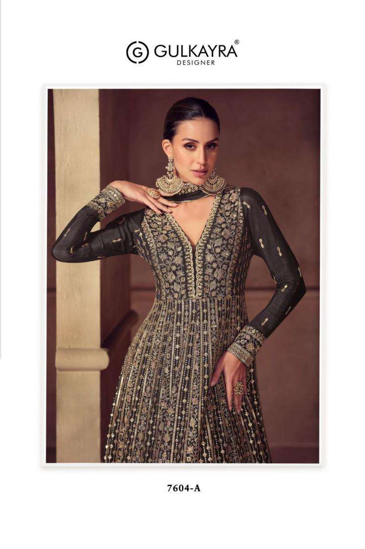 Gulkayra Designer Presents Hazael Chinon Readymade Stylish Gown With Dupatta Catalog Wholesaler And Exporter In Surat