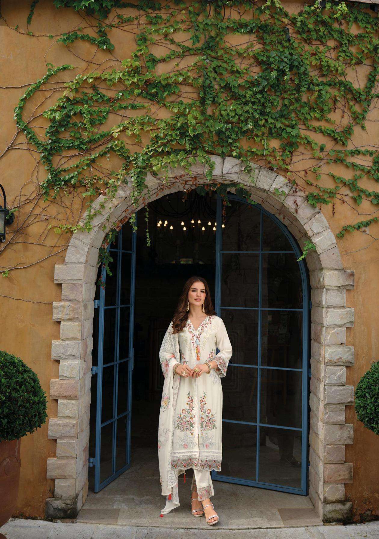 Lady Leela Presents Zoya Viscose Silk Readymade Party Wear Suit For Womens Catalog Wholesaler And Exporter 