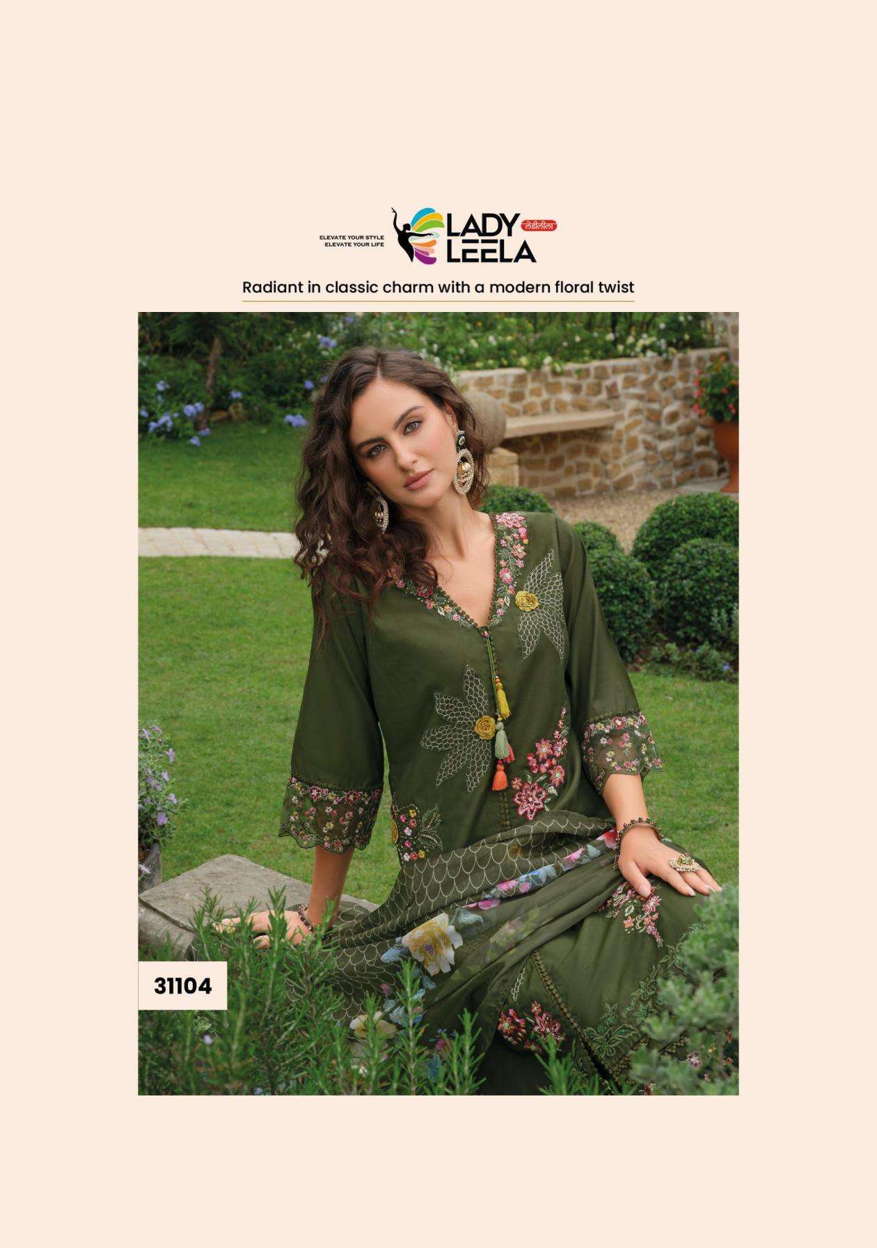 Lady Leela Presents Zoya Viscose Silk Readymade Party Wear Suit For Womens Catalog Wholesaler And Exporter 