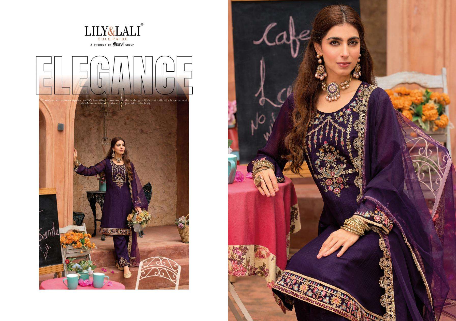 lily & lali presents romania silk lining readymade gorgeous look kurtis catalog