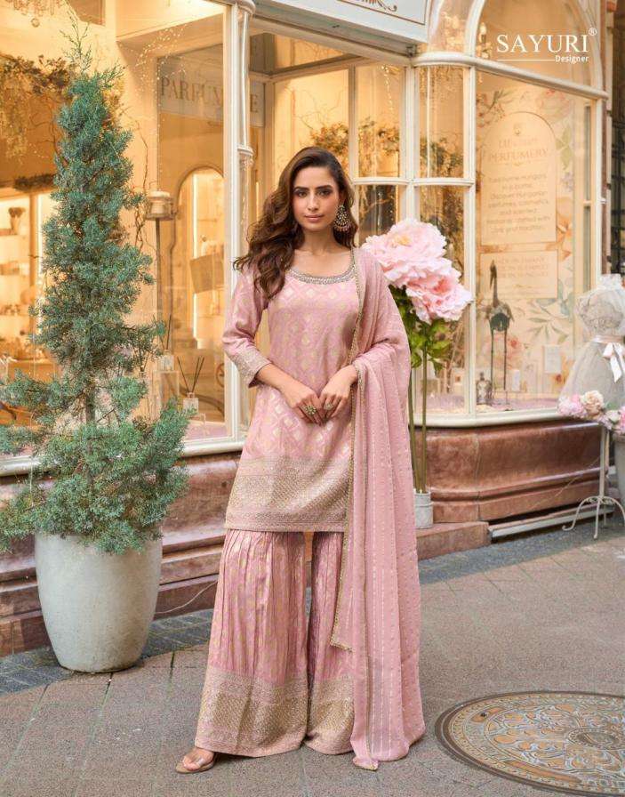 sayuri designer dress Sayuri Designer Meraki Vol-5 Georgette Readymade Dress Wholesale Online Mumbai