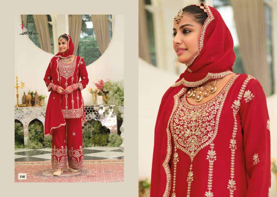 Eba Lifestyle Presents Pallavi Chinon Readymade Exclusive Plazzo 3pcs Dress Catalog Wholesaler And Exporter 