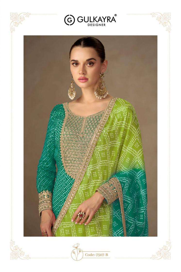 Gulkayra Designer Presents Saiyaara Readymade Chinon Anarkali Gown With Dupatta Catalog Wholesaler And Exporter In Surat 