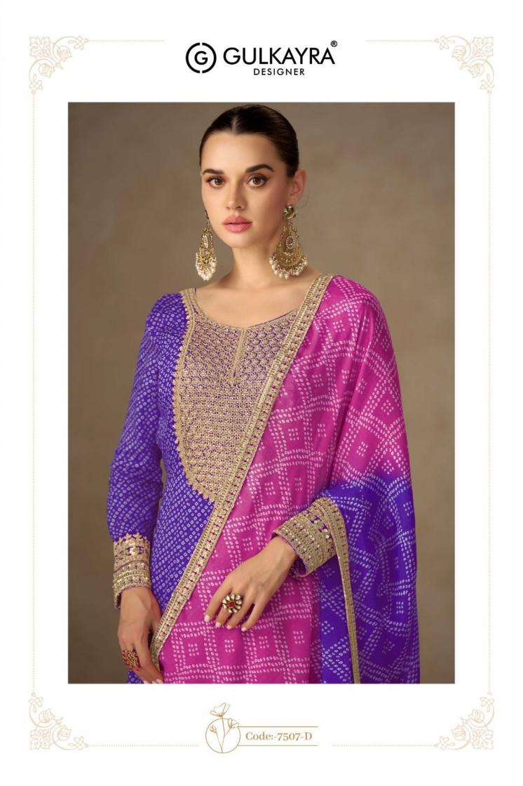 Gulkayra Designer Presents Saiyaara Readymade Chinon Anarkali Gown With Dupatta Catalog Wholesaler And Exporter In Surat 