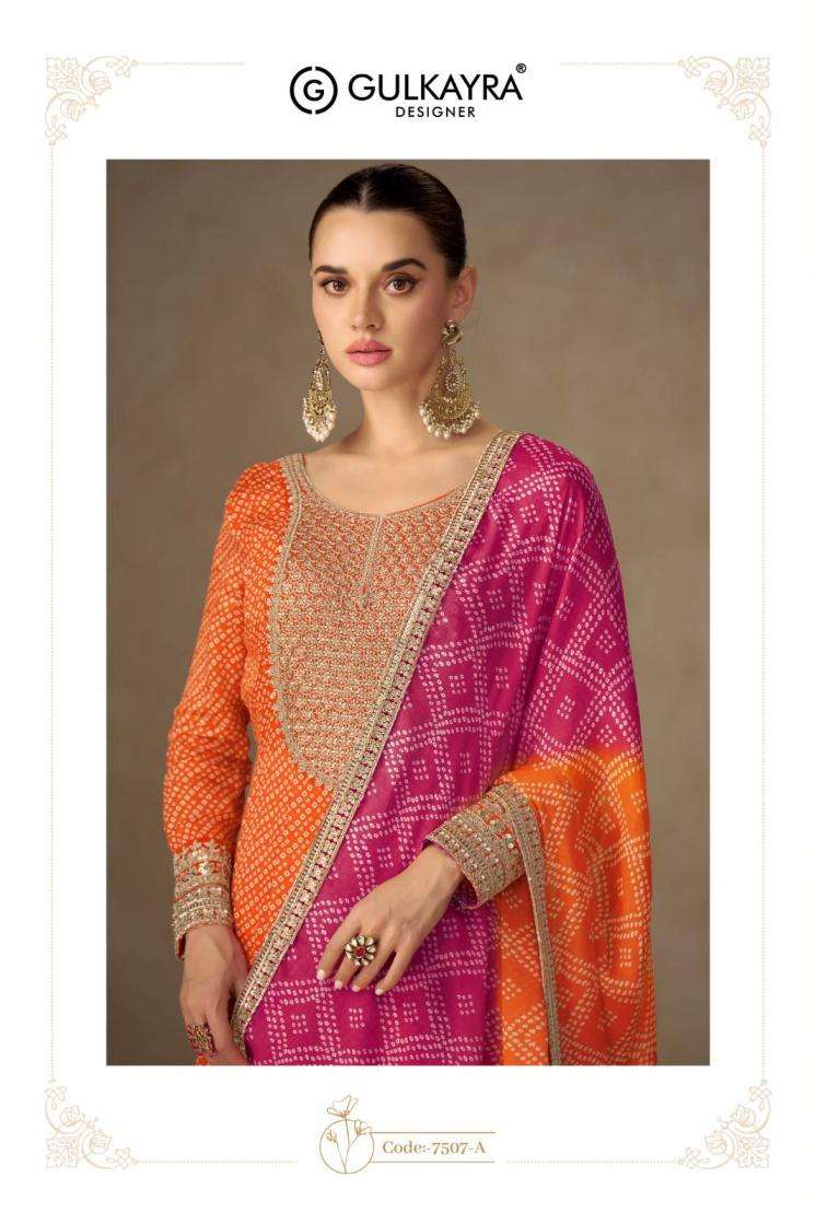 Gulkayra Designer Presents Saiyaara Readymade Chinon Anarkali Gown With Dupatta Catalog Wholesaler And Exporter In Surat 