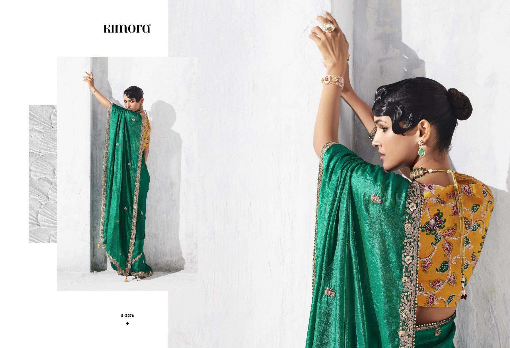 kimora presents lashkara glass tissue organza traditional sarees perfect for festivals