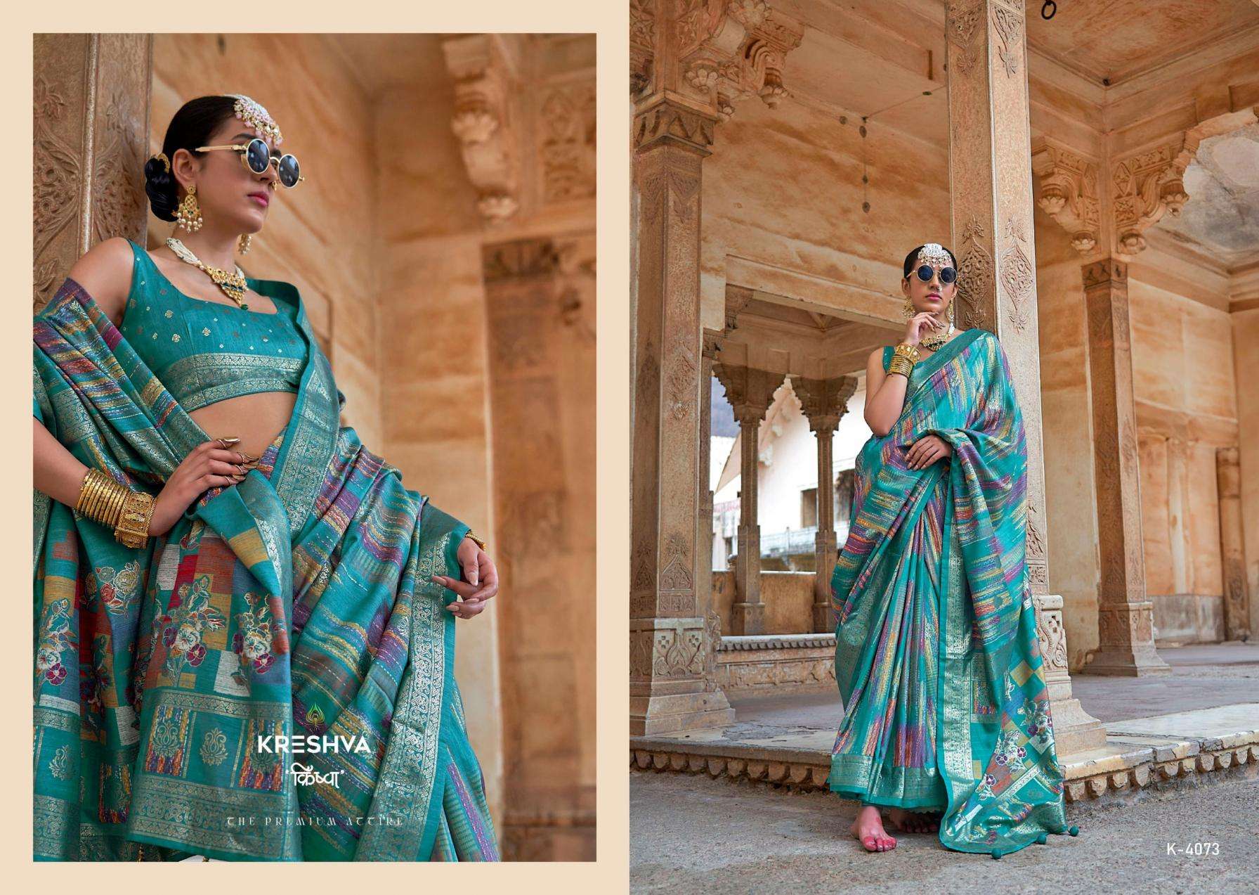 Kreshva Presents Moya Mahal Sigma Silk Classic Patola Best Saree Catalog Wholesaler And Exporter In Surat
