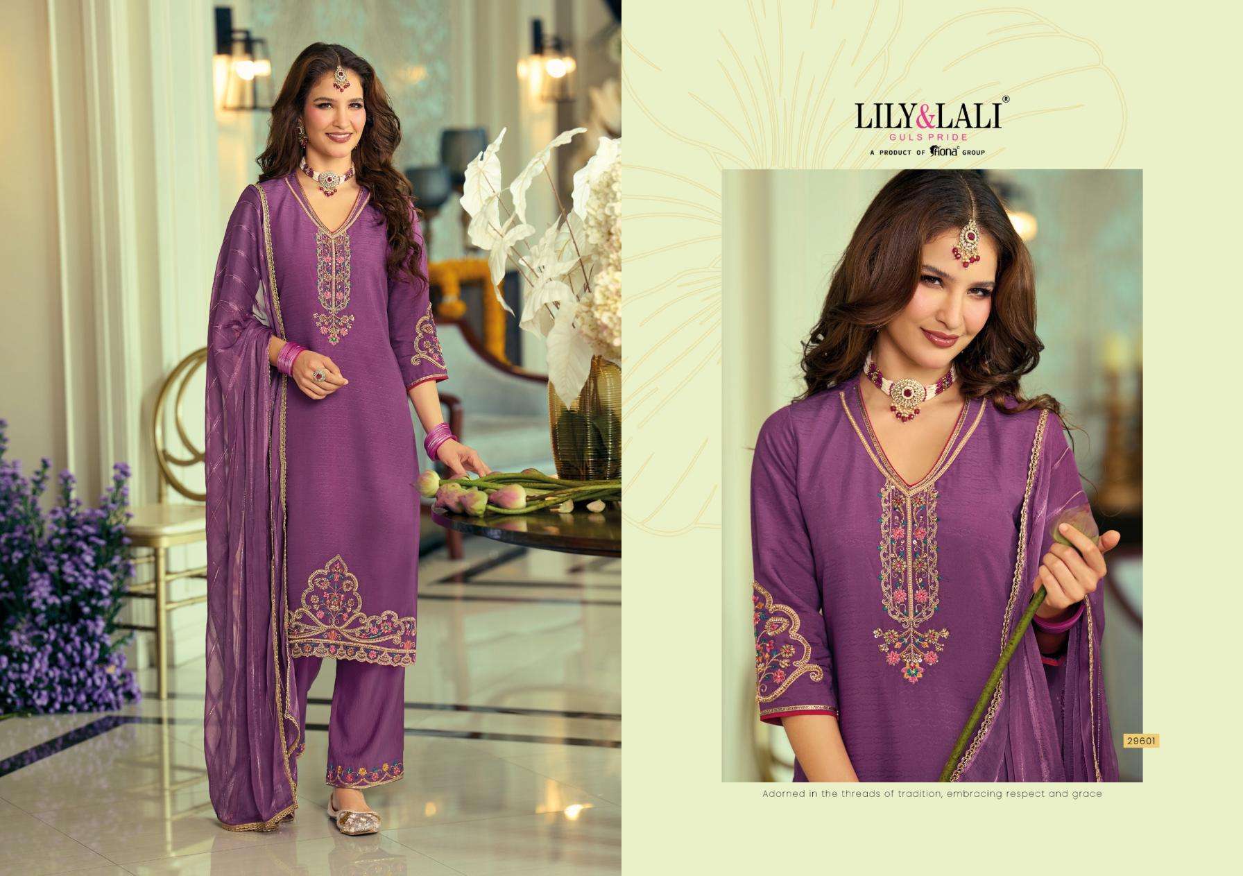 Lily & Lali Presents Rang Raag Viscose Silk Fully Stitch Exclusive 3pcs Kurtis Catalog Wholesaler And Exporter In Surat 