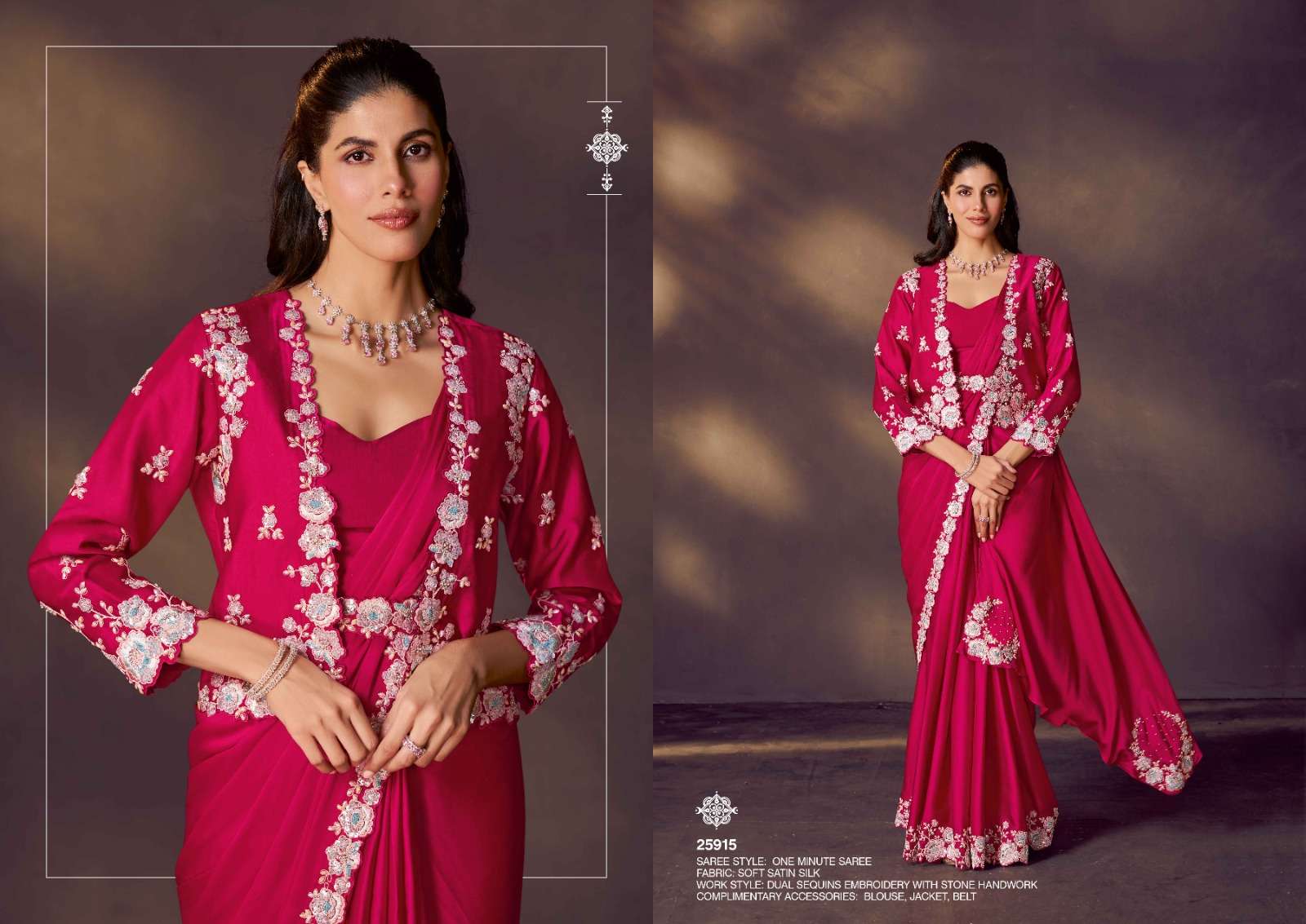 Mahotsav Presents Mohmanthan 25900 Series Celeste Exclusive Designer Ready To Wear Sarees Catalog Wholesaler And Exporter 