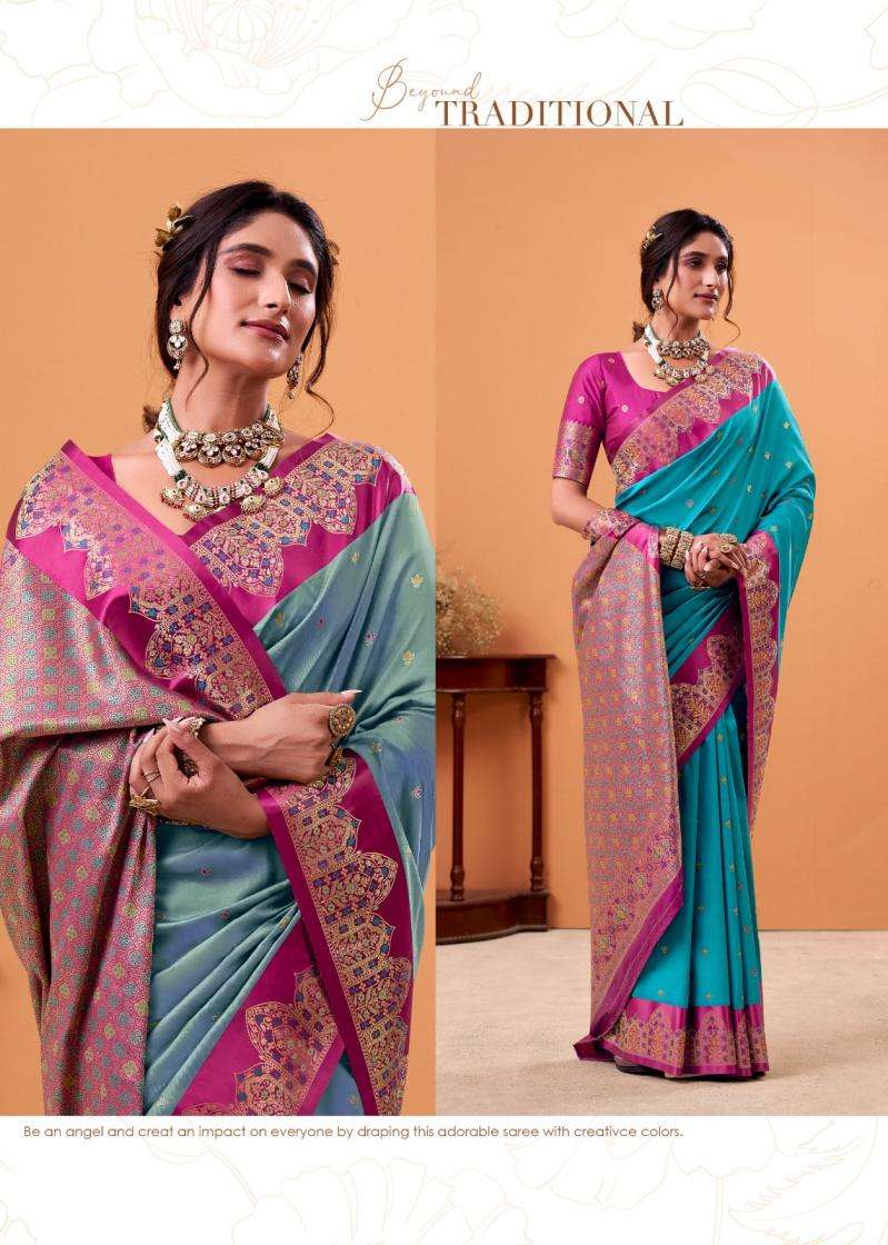 Rajpath Presents Taapi Ghat Satin Silk Traditional Sarees Perfect For Festivals Catalog Wholesaler And Exporter In Surat