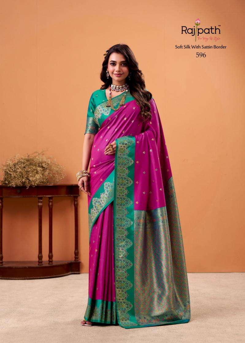 Rajpath Presents Taapi Ghat Satin Silk Traditional Sarees Perfect For Festivals Catalog Wholesaler And Exporter In Surat
