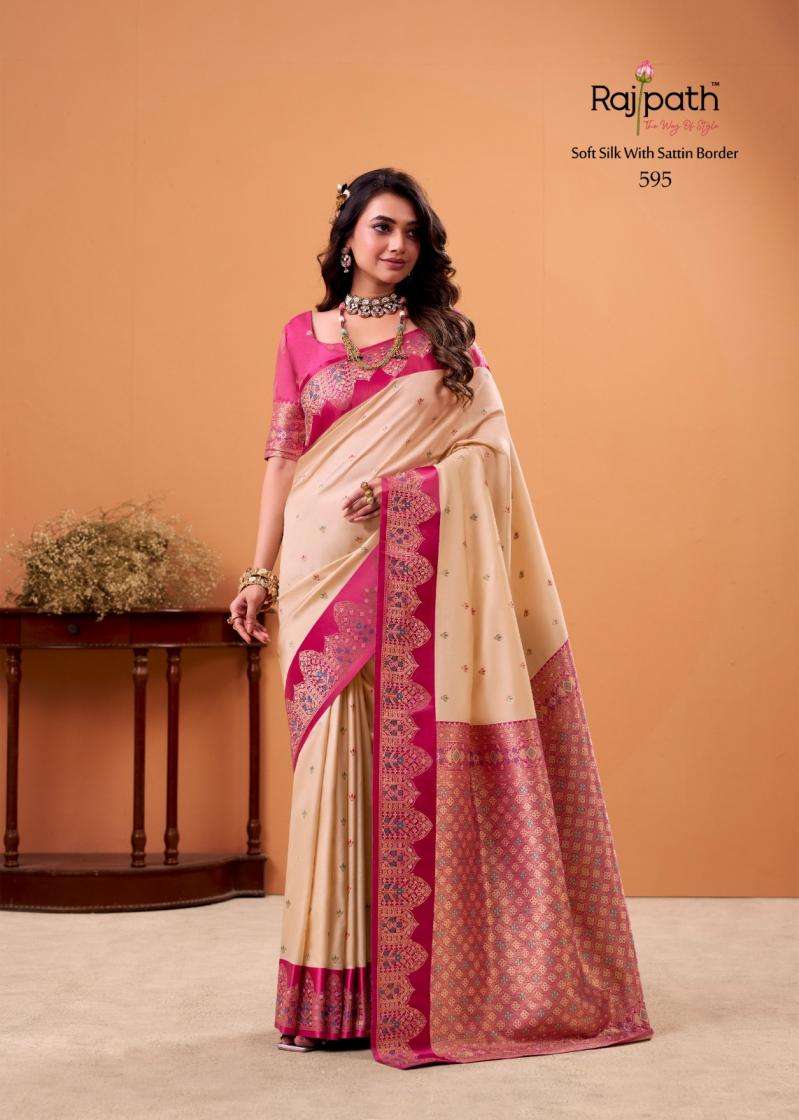 Rajpath Presents Taapi Ghat Satin Silk Traditional Sarees Perfect For Festivals Catalog Wholesaler And Exporter In Surat