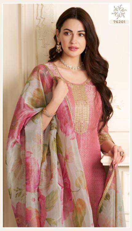 Vinay Fashion Presents Kuleesh Kanchi Designer Kanchipuram Suit For Womens Catalog Wholesaler And Exporter In Surat