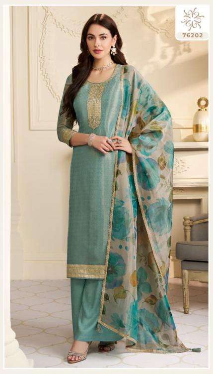 Vinay Fashion Presents Kuleesh Kanchi Designer Kanchipuram Suit For Womens Catalog Wholesaler And Exporter In Surat