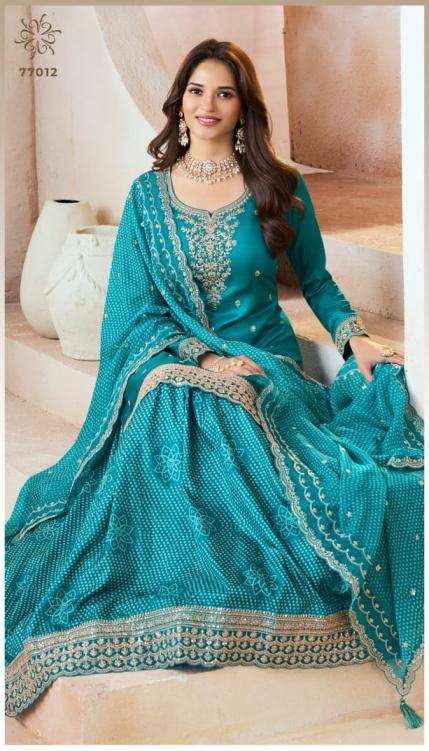 Vinay Presents Kuleesh Bhavya Moga Silk Party Wear Suits For Women Catalog Wholesaler And Exporter 