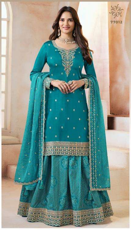 Vinay Presents Kuleesh Bhavya Moga Silk Party Wear Suits For Women Catalog Wholesaler And Exporter 
