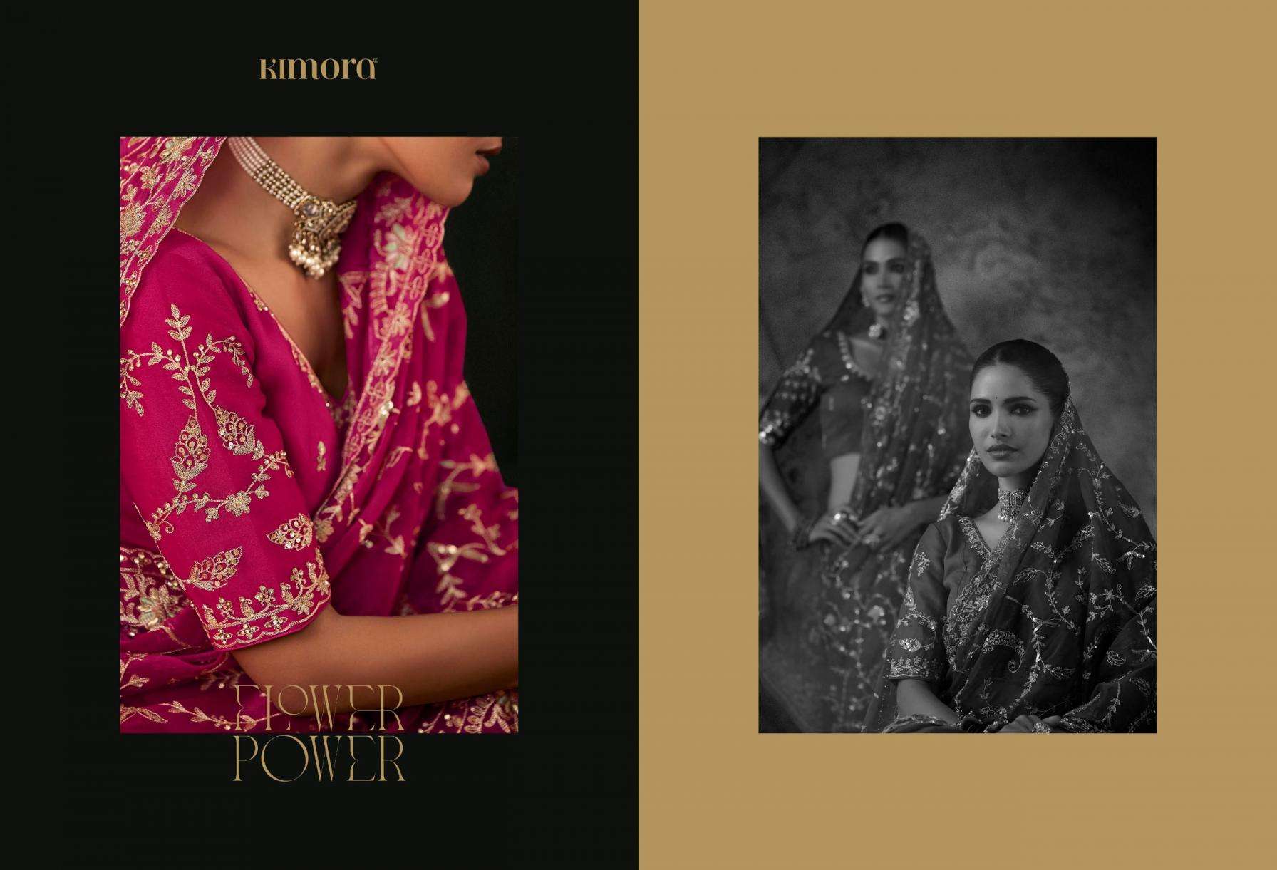 Kimora Presents Bridal Premium Fancy Traditional Saree For Womens Catalog Wholesaler And Exporter 