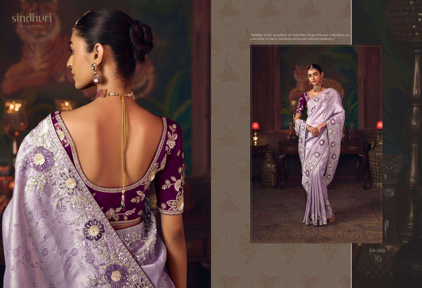 Kimora Presents Shagun Exclusive Designer Sarees For Every Occasion Catalog Wholesaler and exporter 