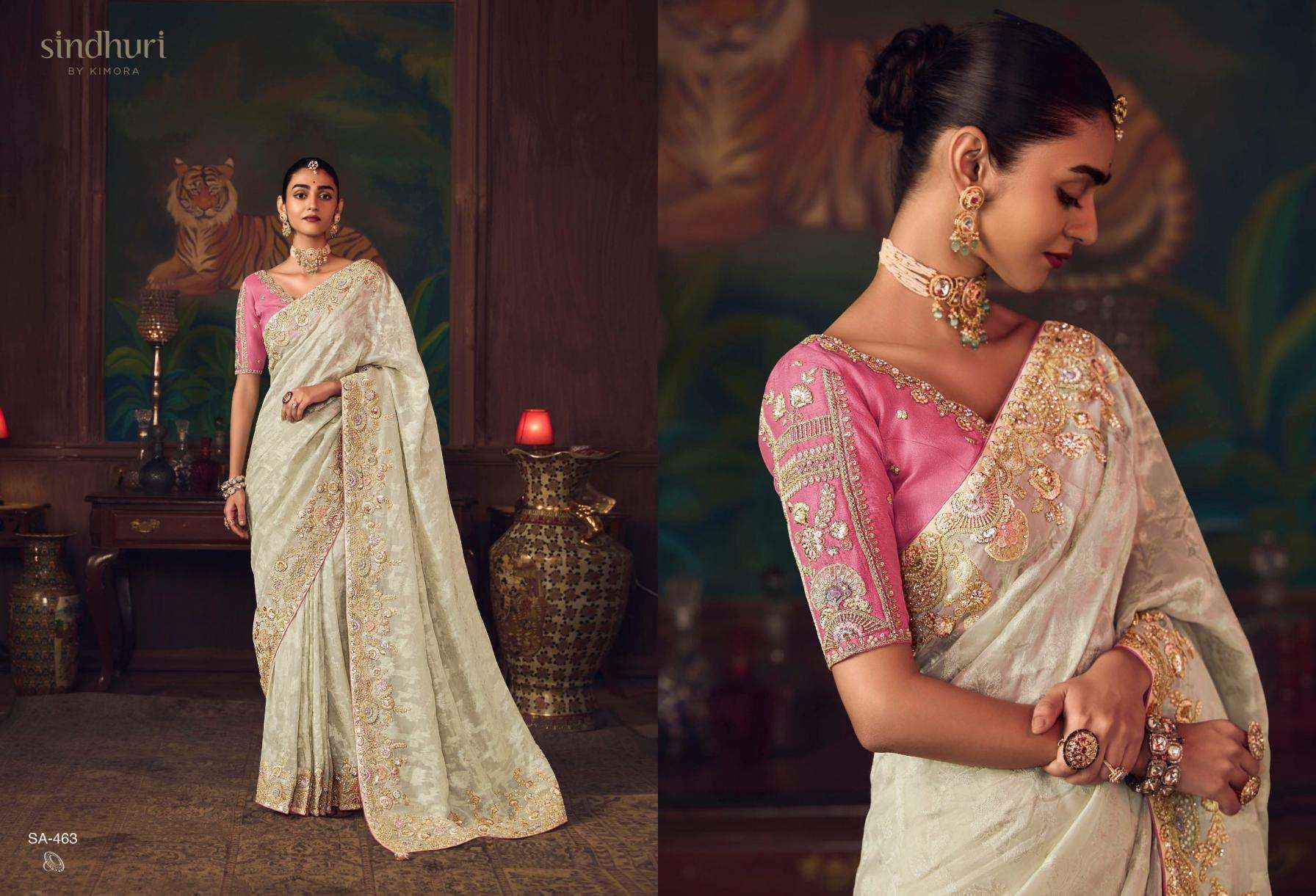 Kimora Presents Shagun Exclusive Designer Sarees For Every Occasion Catalog Wholesaler and exporter 