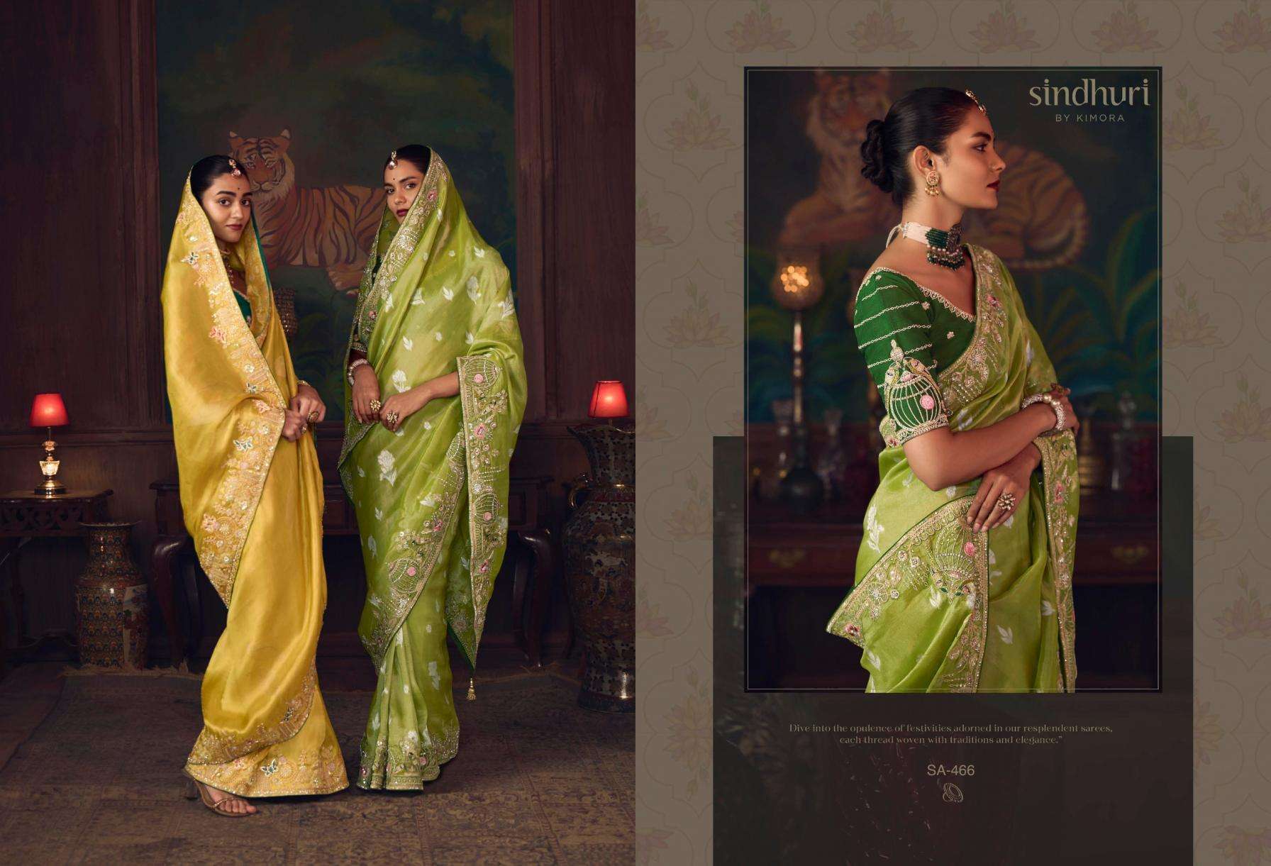 Kimora Presents Shagun Exclusive Designer Sarees For Every Occasion Catalog Wholesaler and exporter 