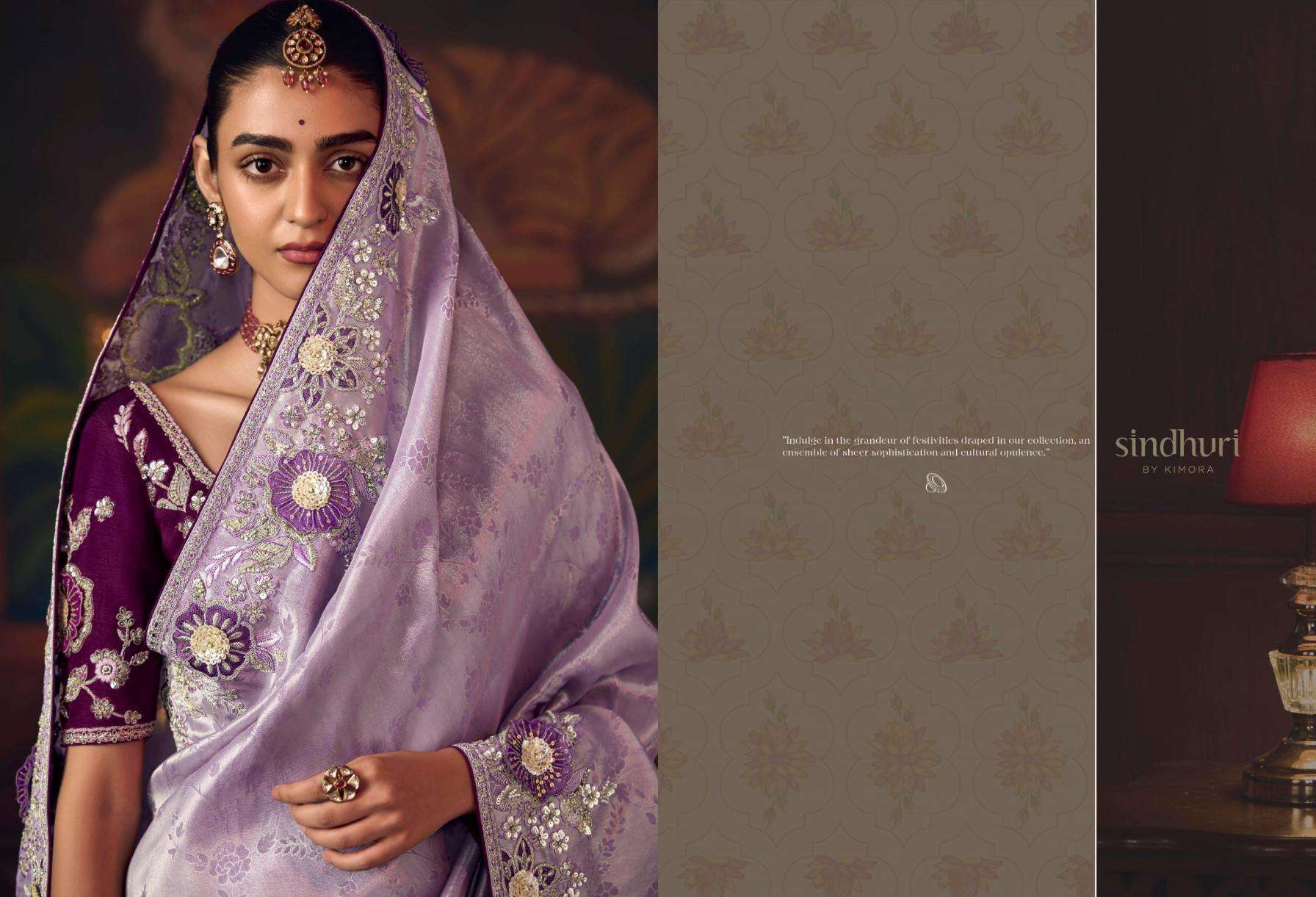 Kimora Presents Shagun Exclusive Designer Sarees For Every Occasion Catalog Wholesaler and exporter 
