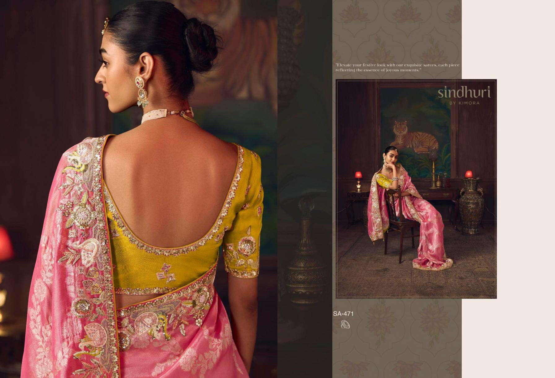 Kimora Presents Shagun Exclusive Designer Sarees For Every Occasion Catalog Wholesaler and exporter 
