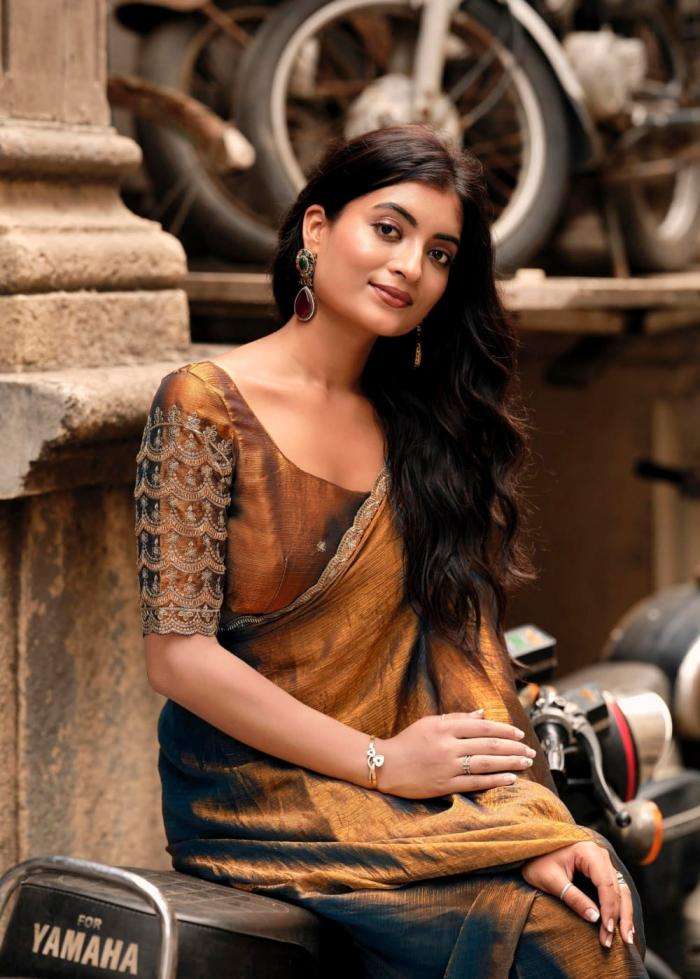 Lt Fashion Presents Magnolia Vol-8 Unique Malai Silk Sarees Catalog Wholersaler And Exporter In Surat